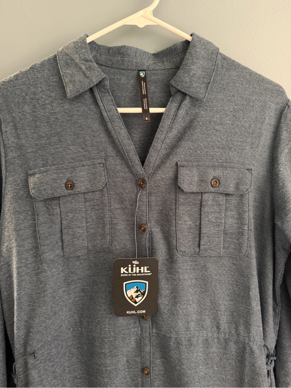 NWT Kuhl Whisper Flannel Dress - Picture 3 of 8
